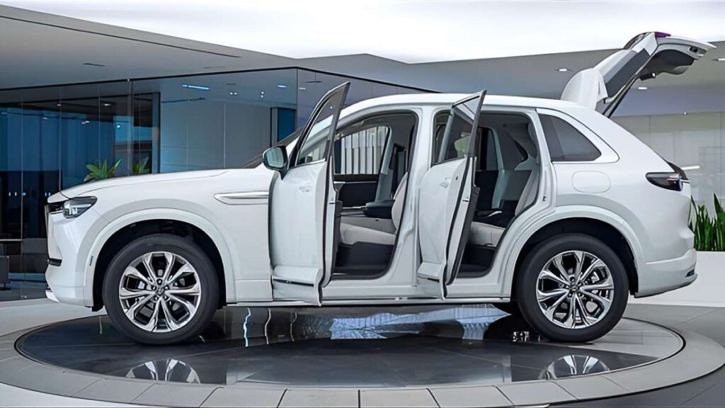 2025 Mazda CX 80 Full Review of the 3 Row Luxury SUV with Hybrid Power and Features